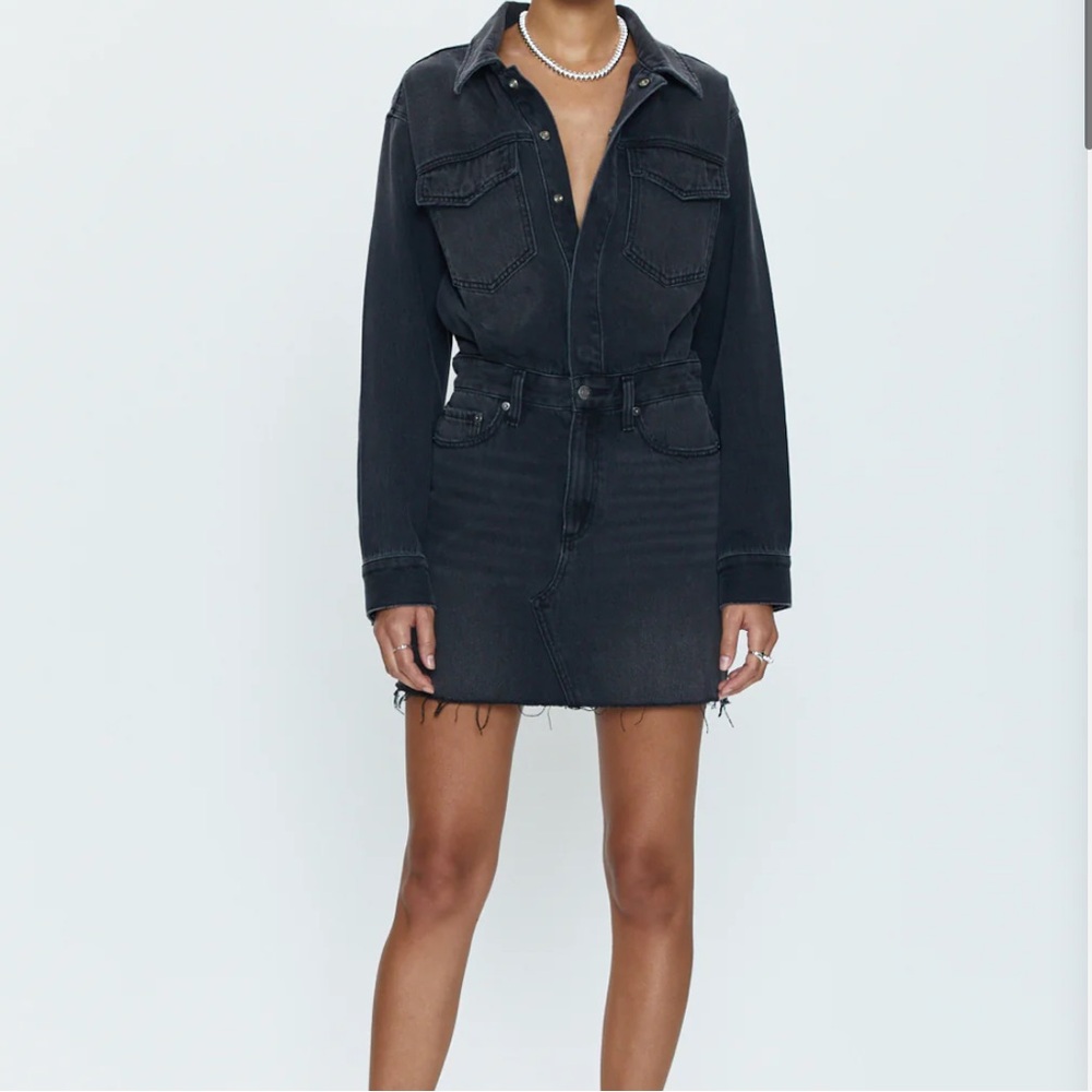 NINA LONG SLEEVE MINI DRESS - STATION